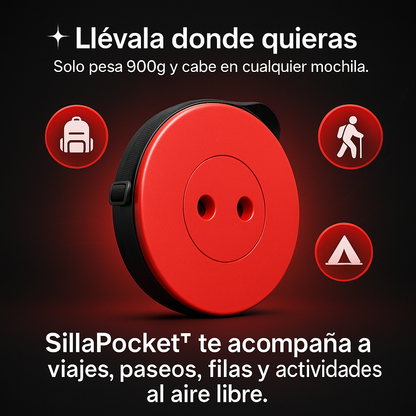 Sillapocket roja